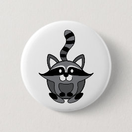 Little Raccoon Button