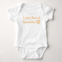 "Little Ray of Sunshine" Baby Bodysuit Strampler