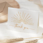 Little Ray of Sunshine Boho Baby Shower Dankeskarte<br><div class="desc">Vielen Dank an Freunde und Familie,  die mit dieser "Sunshine"-Karte Ihre Babydusche besucht haben.</div>