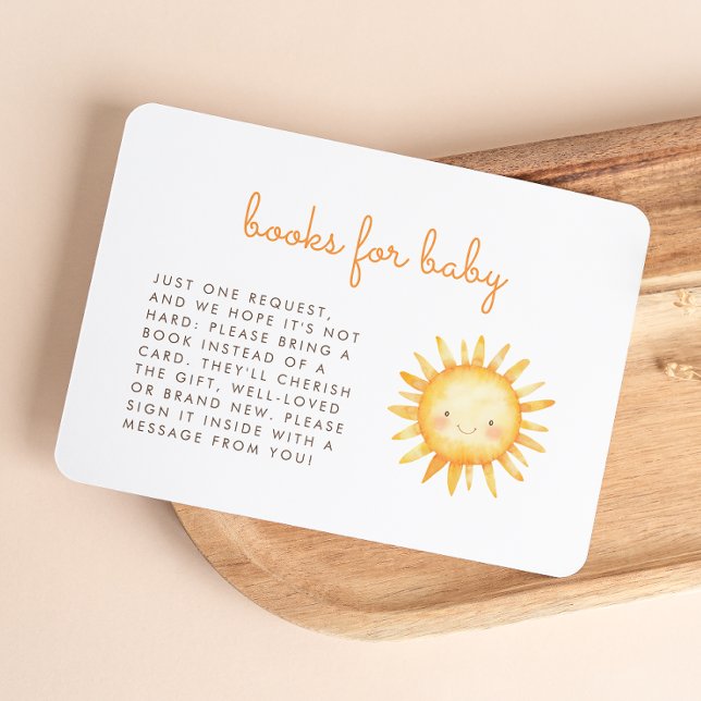 Little Ray of Sunshine Cute Baby Shower Books Begleitkarte (Von Creator hochgeladen)