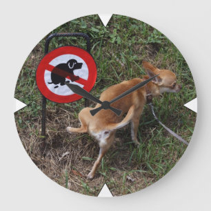 Little Rebel Große Wanduhr