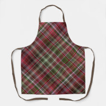 Little Red Berries Red and Green Kariert