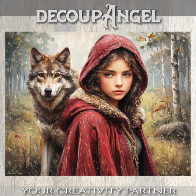 Little Red: Beyond the Path - Decoupage - Seidenpapier (Von Creator hochgeladen)