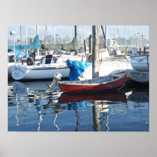 Little Red Boat Poster (Vorne)