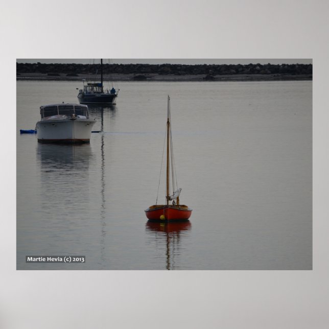 Little Red Boat Poster (Vorne)