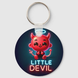 Little Red Devil Halloween Schlüsselanhänger