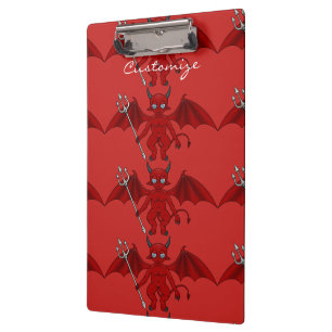 Little Red Devil Thunder_Cove Klemmbrett