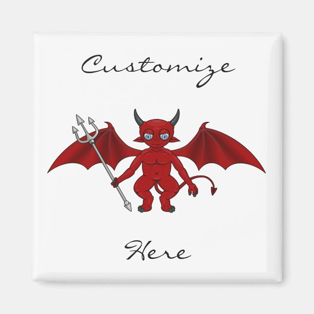 Little Red Devil Thunder_Cove Magnet (Vorne)