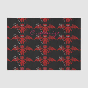 Little Red Devil Thunder_Cove Seidenpapier