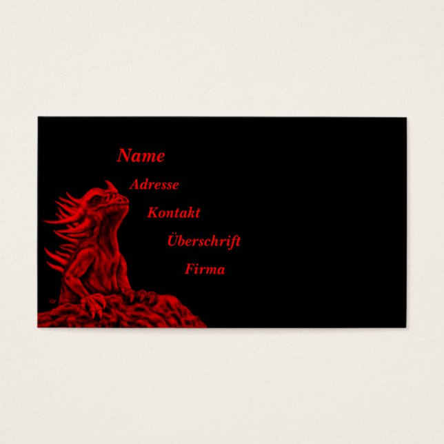 Little Red Dragon (Vorderseite)