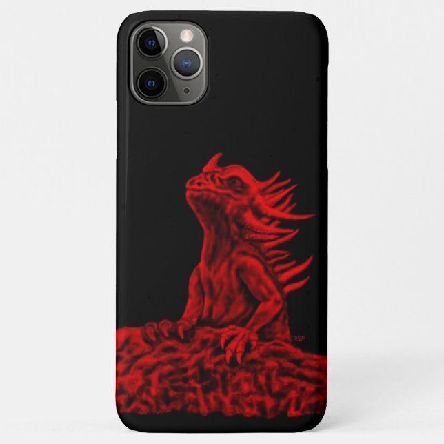 Little Red Dragon Case-Mate iPhone Hülle (Rückseite)