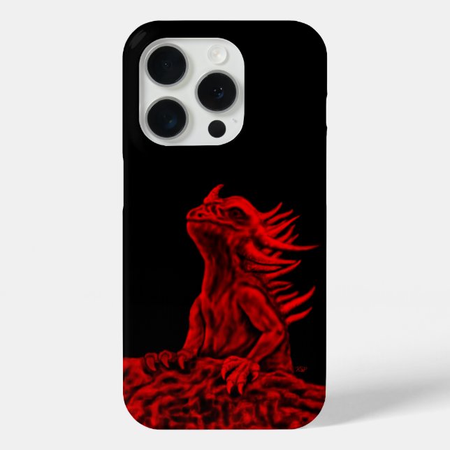Little Red Dragon Case-Mate iPhone Hülle (Rückseite)