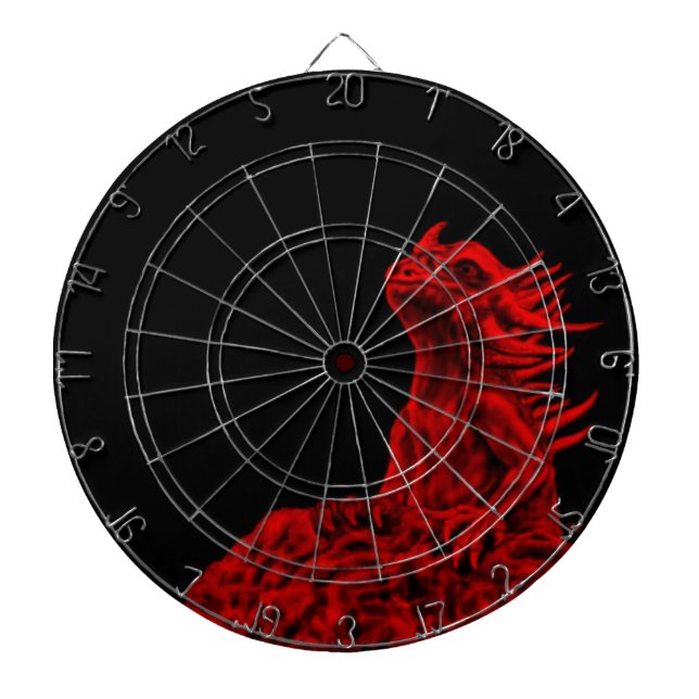 Little Red Dragon Dartscheibe (vorne)