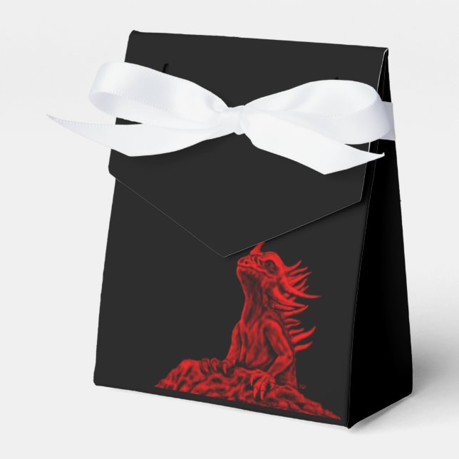 Little Red Dragon Geschenkschachtel (Vorderseite)