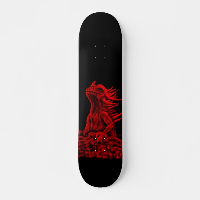 Little Red Dragon Skateboard (Vorne)