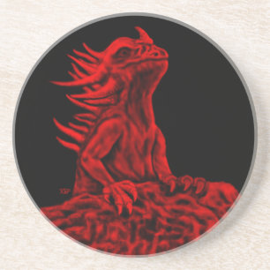 Little Red Dragon Untersetzer