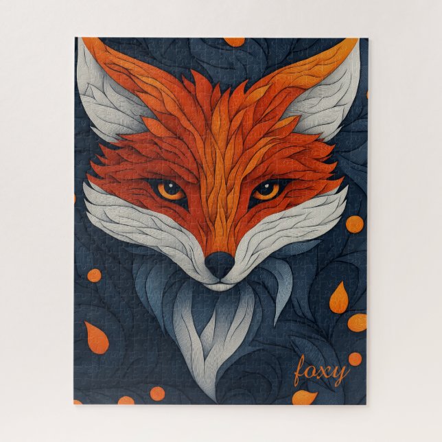 Little Red Fox Foxy Puzzle (Vertikal)