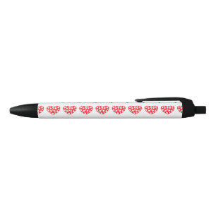 Little Red Hearts Pen Kugelschreiber
