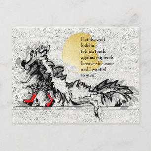 Little Red Postkarte