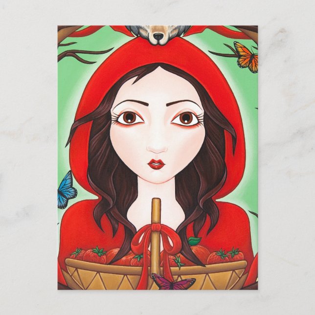 Little Red Postkarte (Vorderseite)