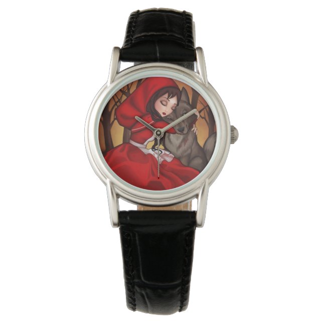 Little Red Riding Hood Armbanduhr (Vorderseite)