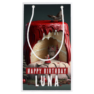 Little Red Riding Hood Birthday Cake - Kleine Geschenktüte