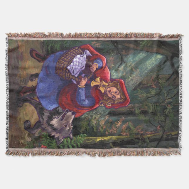 Little Red Riding Hood Decke (Vorderseite)