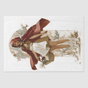 Little Red Riding Hood Fairytale Seidenpapier