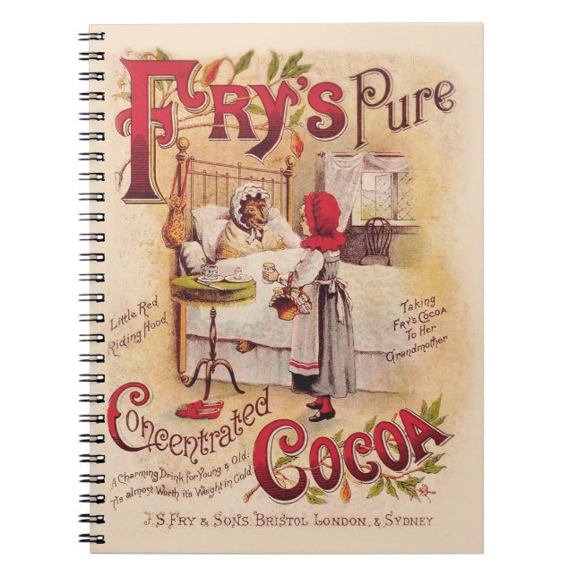 Little Red Riding Hood Kakao Notizblock (Vorderseite)