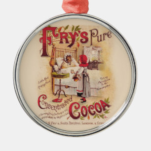 Little Red Riding Hood Kakao Silbernes Ornament