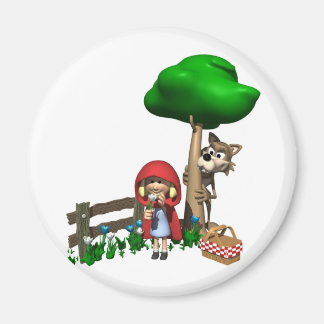 Little Red Riding Hood Magnet