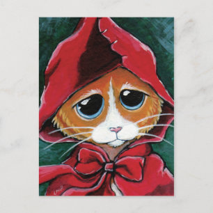 Little Red Riding Hood   Postkarte