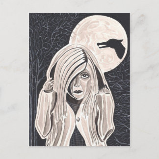 Little Red Riding Hood Postkarte
