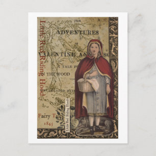 Little Red Riding Hood Postkarte