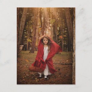 Little Red Riding Hood Postkarte