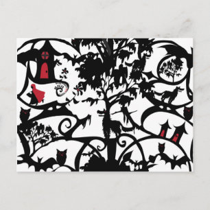 Little Red Riding Hood Postkarte