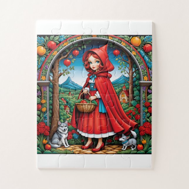 Little Red Riding Hood Puzzle (Vertikal)