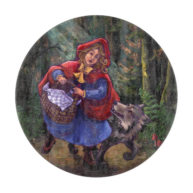 Little Red Riding Hood Schneidebrett (Vorderseite)
