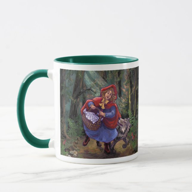Little Red Riding Hood Tasse (Links)