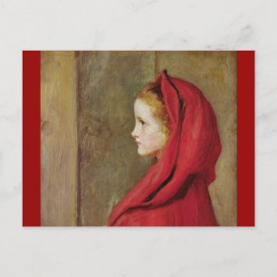 Little Red Riding Hood von John Everett Millais Postkarte