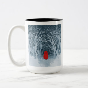 Little Red Riding Hood Zweifarbige Tasse