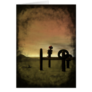 Little Red Robot Card