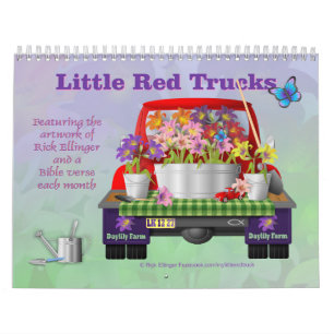 Little Red Truck Wall Calendar Kalender