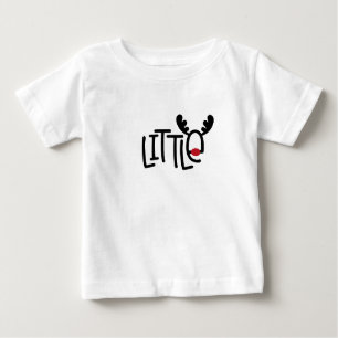 Little Reindeer Christmas Baby T-shirt