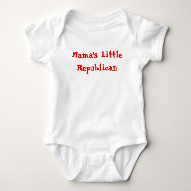 Little Republican Mutter Baby Strampler (Vorderseite)