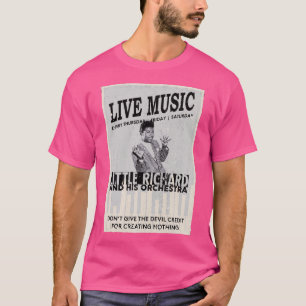 Little Richard Dont gibt dem Teufel Anerkennung fü T-Shirt