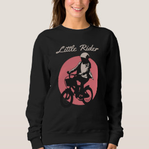 Little Rider - Retro Biker Design Sweatshirt