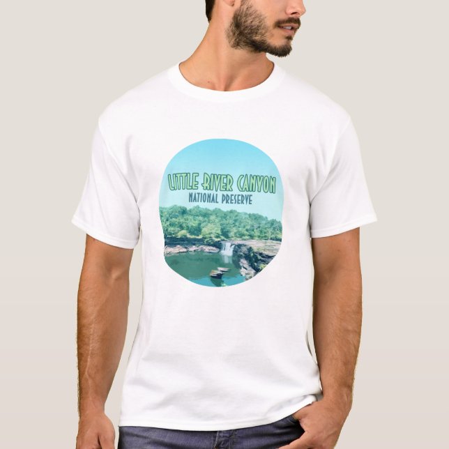 Little River Canyon National Preserve Alabama T-Shirt (Vorderseite)