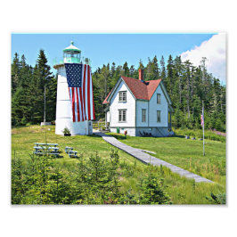 Little River Lighthouse, Maine Foto