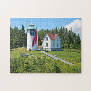 Little River Lighthouse, Maine Puzzle